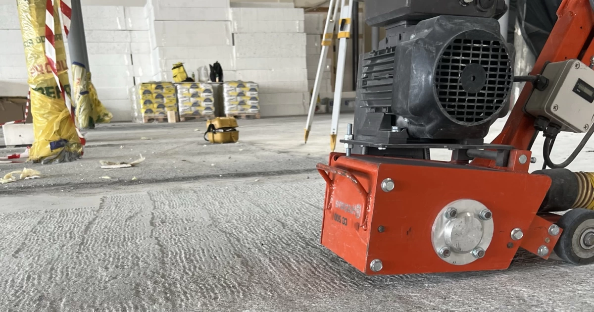 Frezowanie maszynowe posadzek i podłóg betonowych